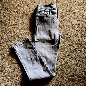 Levi’s 712 Gray Jeans Slim Straight 98% Cotton